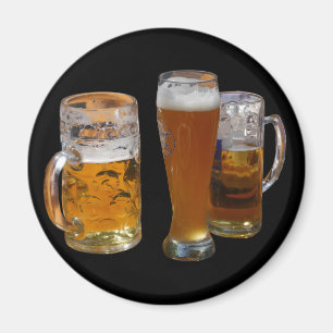 Beers mugs magnet