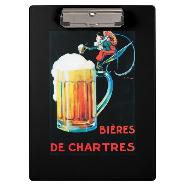 Beers of Chartres Promotional Poster Clipboard (Front)