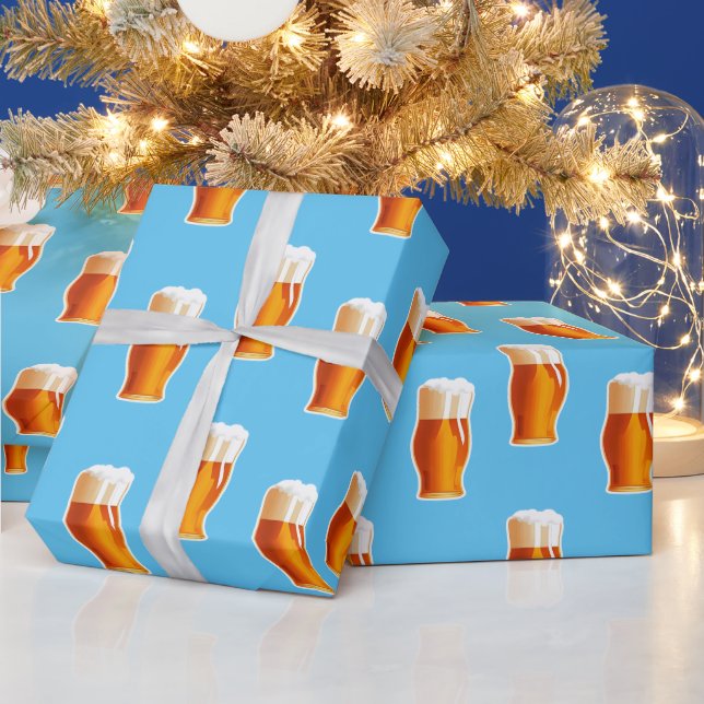 Beers Wrapping Paper (Holidays)