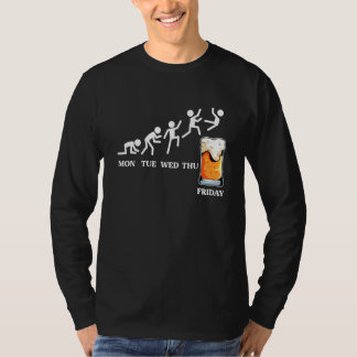 Beervolution Beer Evolution Week Friday T-Shirt