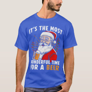Beery christmas beer and Christmas retro T-Shirt