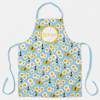 Bees and Daisies Apron