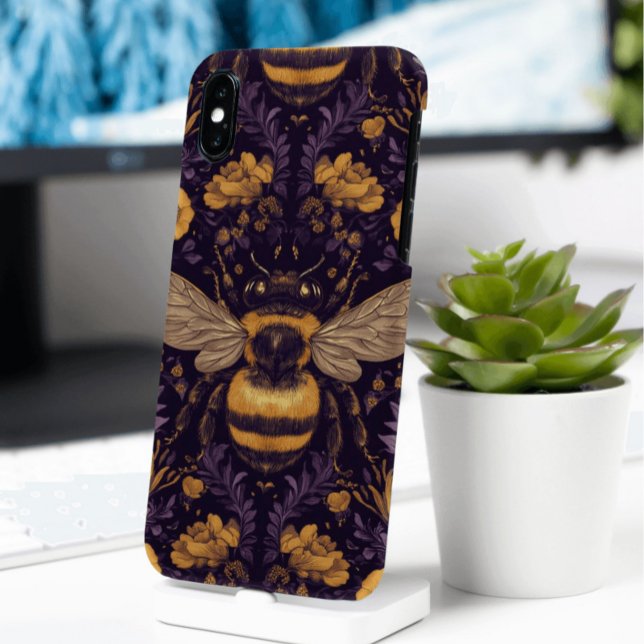 Bees and Flowers Case-Mate iPhone Case (Creator Uploaded)