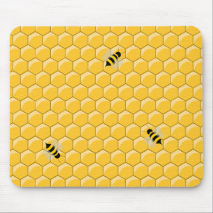 Bees And Honeycomb mousepad