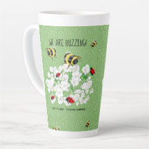 BEES and LadyBugs - Art by LeahG Save The Bees