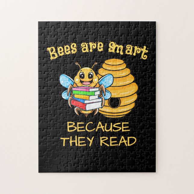 Bees Are Smart Jigsaw Puzzle (Vertical)