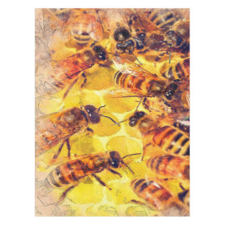Bees art Blanket Tablecloth