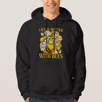 Bees Beekeeper  Saying 42 Hoodie