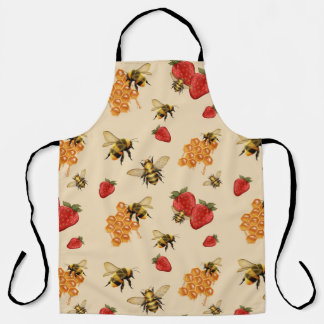Bees & Berries Apron (lg)