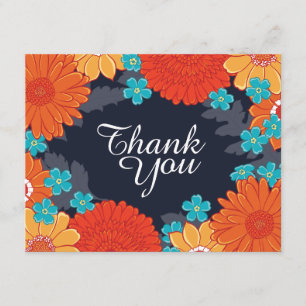 Bees & Blossoms Thank-You Thank You Card