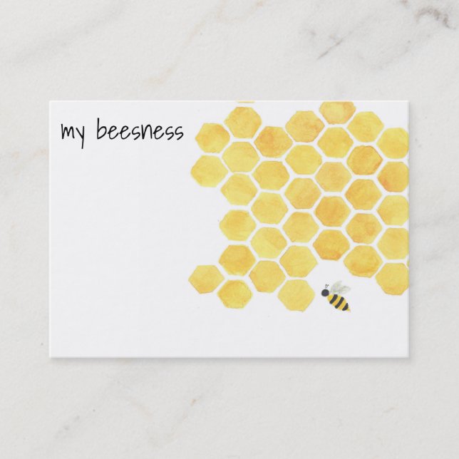 Bees business card! business card (Front)