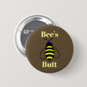 Bee's Butt Button