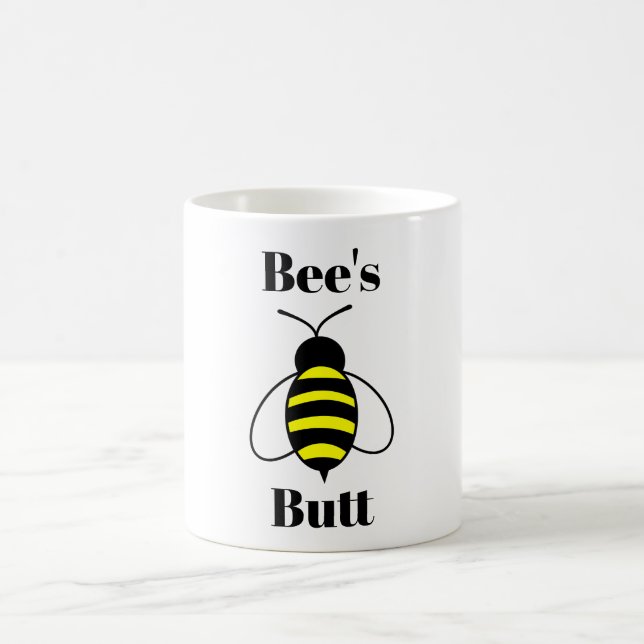Bee's Butt Coffee Mug (Center)