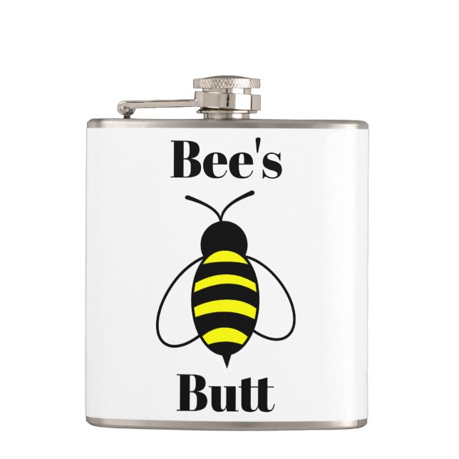 Bee's Butt Flask (Front)