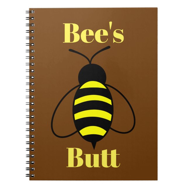 Bee's Butt Notebook (Front)