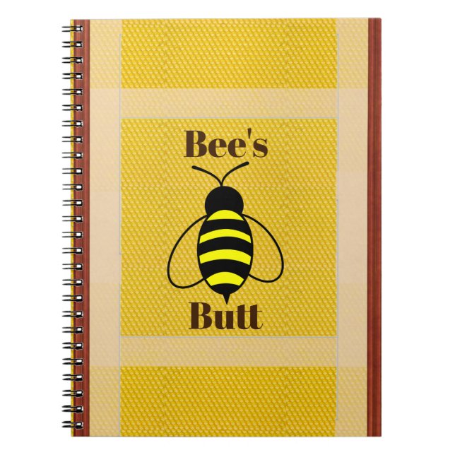Bee's Butt Notebook (Front)