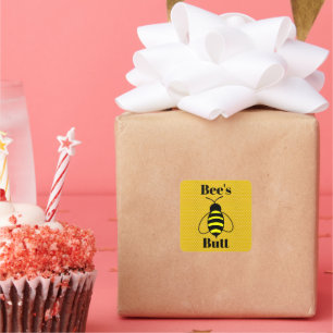 Bee's Butt Sticker