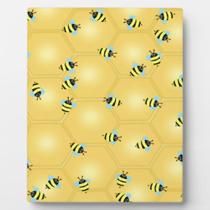 Bees Buzzing Plaque