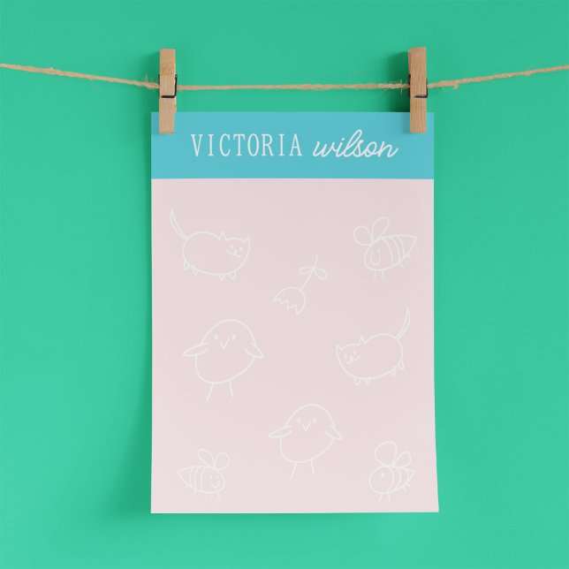 Bees & Chick & Kitty Post-it® Notes (Creator Uploaded)