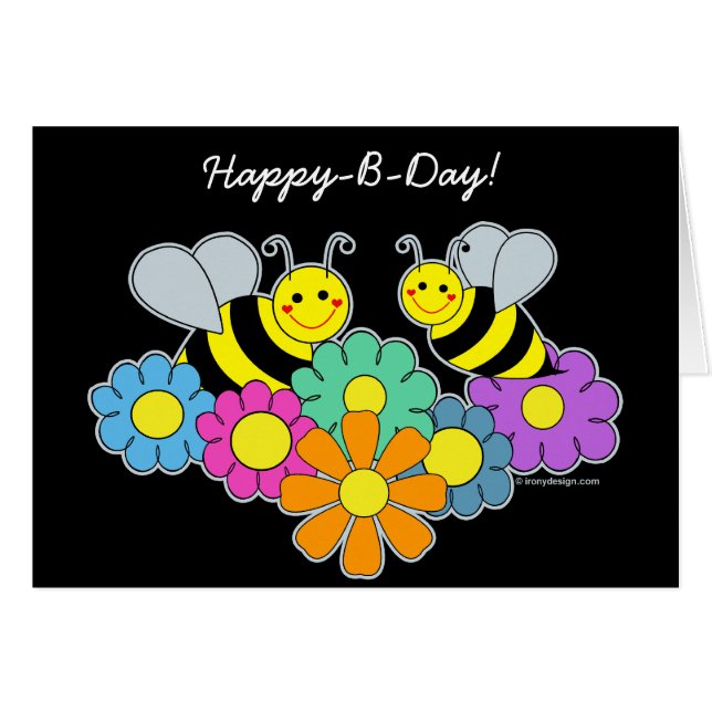 Bees & Flowers (Front Horizontal)