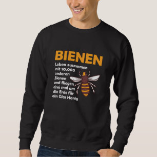 Bees Honey Beatery Lucky Bee Liquid Gold Sweatshirt
