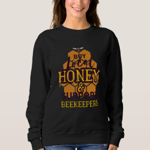 Bees Honeycomb Environmental Protection Beekeeper Sweatshirt