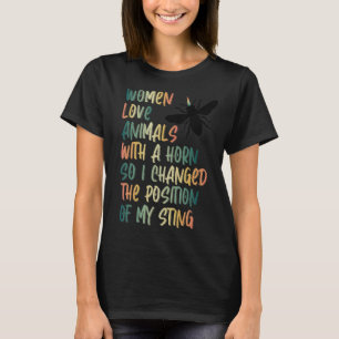 Bees Idea for Women Beekeeping Beekeeper Gag Cute  T-Shirt