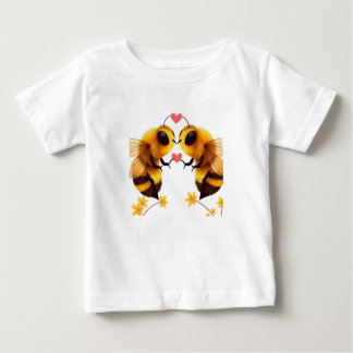 BEES IN LOVE-Baby Fine Jersey T-Shirt