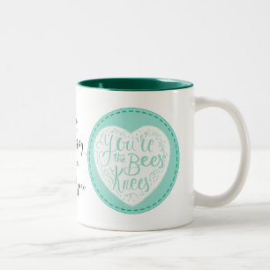 bees knees, valentine, anniversary, Mum mug