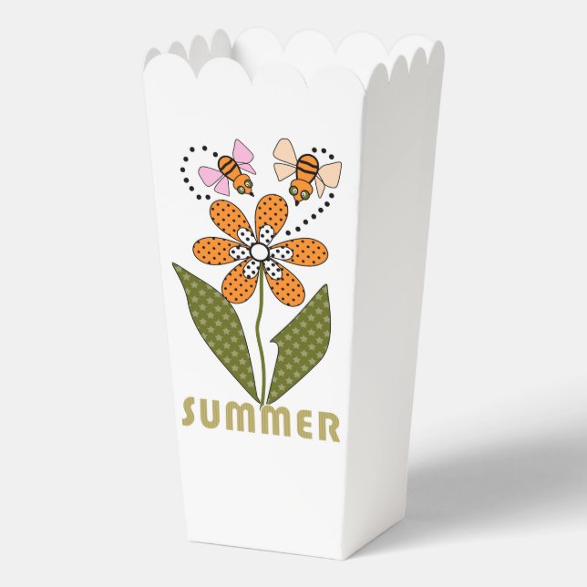 bees love summer and so do I Favour Box (Front)