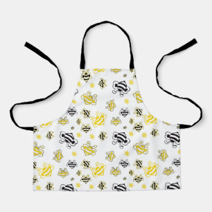 Bees pattern  apron