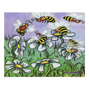 Bees Photo Print