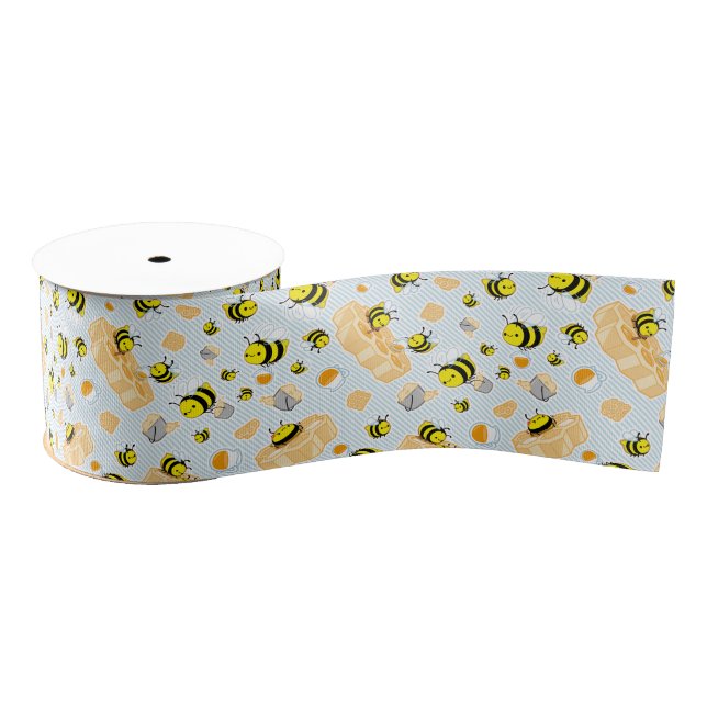 BEES! Ribbon Grosgrain Ribbon (Spool)