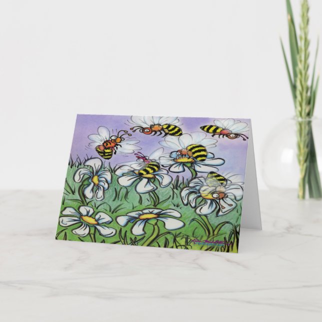 Bees Thank You Card (Front)