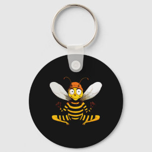 Bees Yogayogi Bee Key Ring