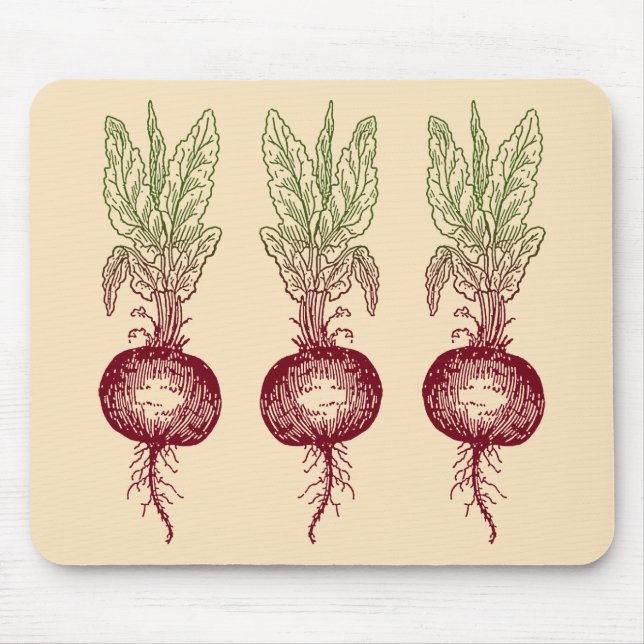 Beet Mouse Pad (Front)