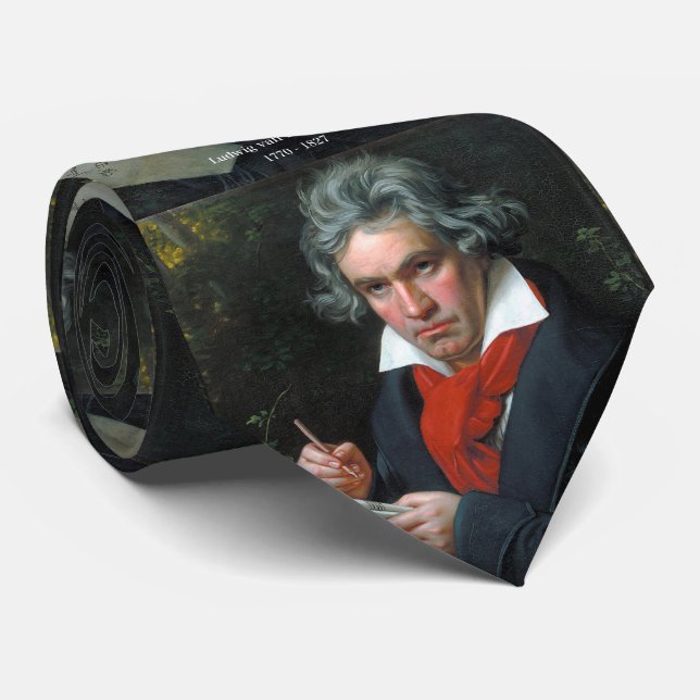 Beethoven ネクタイ tie (Rolled)