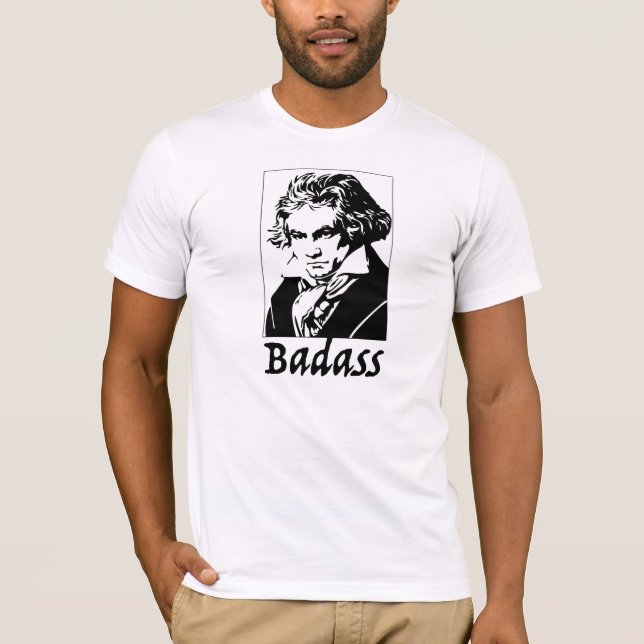 Beethoven Badass T-Shirt (Front)