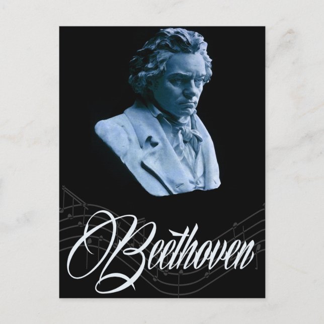 Beethoven by Moonlight Postcard (Front)