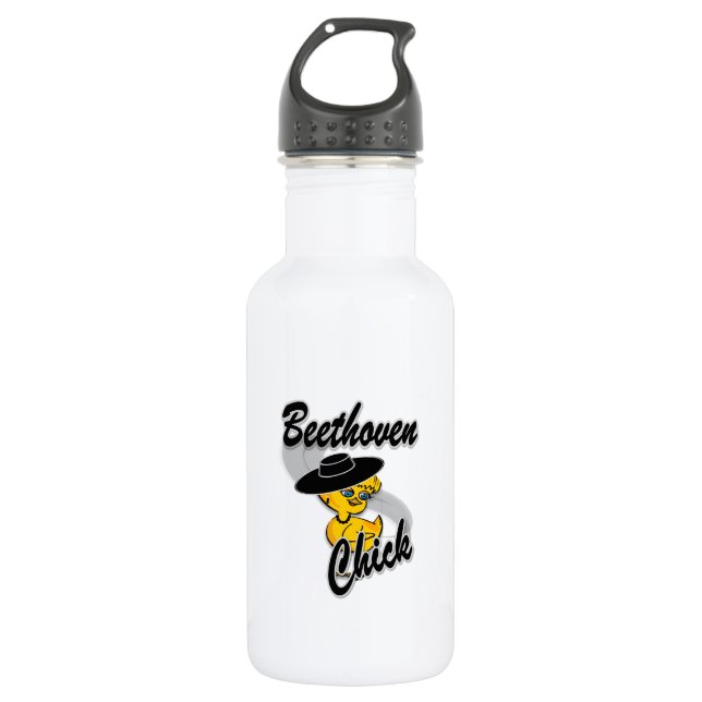 Beethoven Chick #4 532 Ml Water Bottle (Front)
