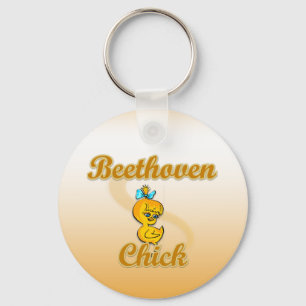 Beethoven Chick Key Ring