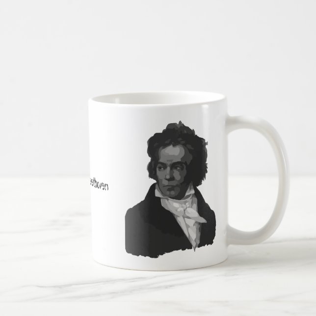 Beethoven Coffee Mug (Right)