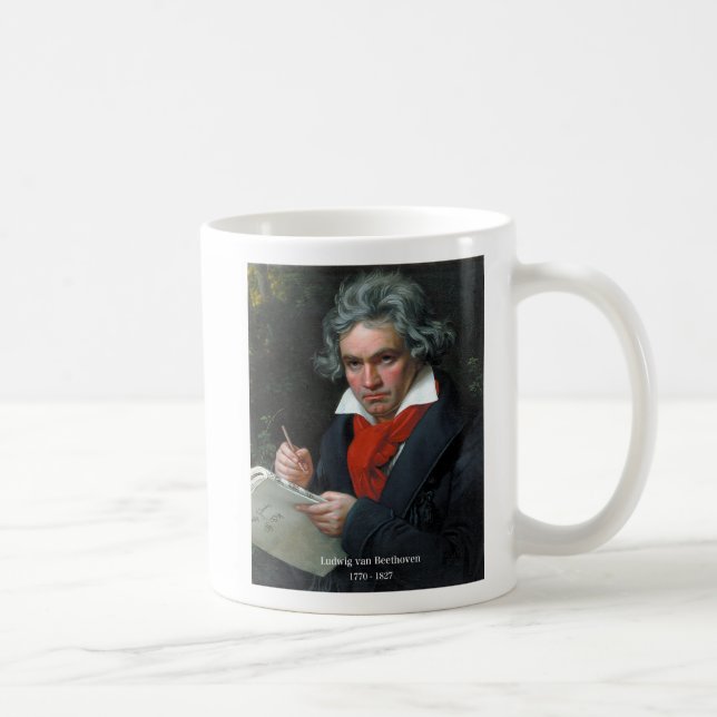Beethoven Coffee Mug (Right)