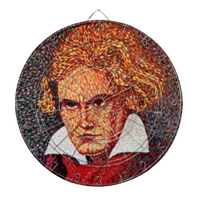 Beethoven Dartboard (Front)
