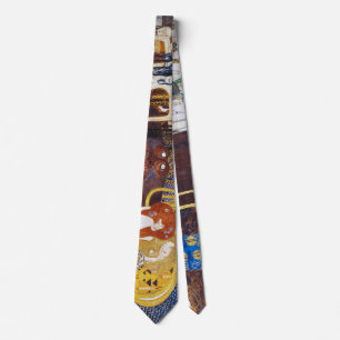 Beethoven Frieze(detail), Gustav Klimt Tie
