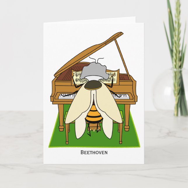 Beethoven - Greeting Card (Front)