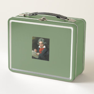 Beethoven metal lunch box
