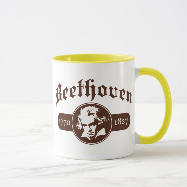 Beethoven Mug (Right)