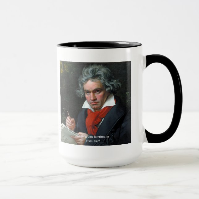 Beethoven Mug (Right)