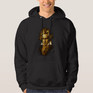 Beethoven-Portrait Ludwig Van Beethoven Classical Hoodie